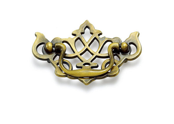 2 Schrauben antikisieren Breite der Zug-Griff-Zink-Legierungs-111mm der Längen-/73mm